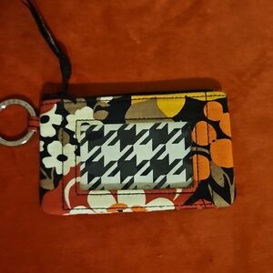 Vera Bradley  Coin Wallet with Key Ring